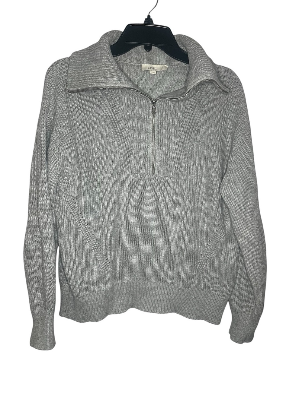 Loft Large Gray Sweater